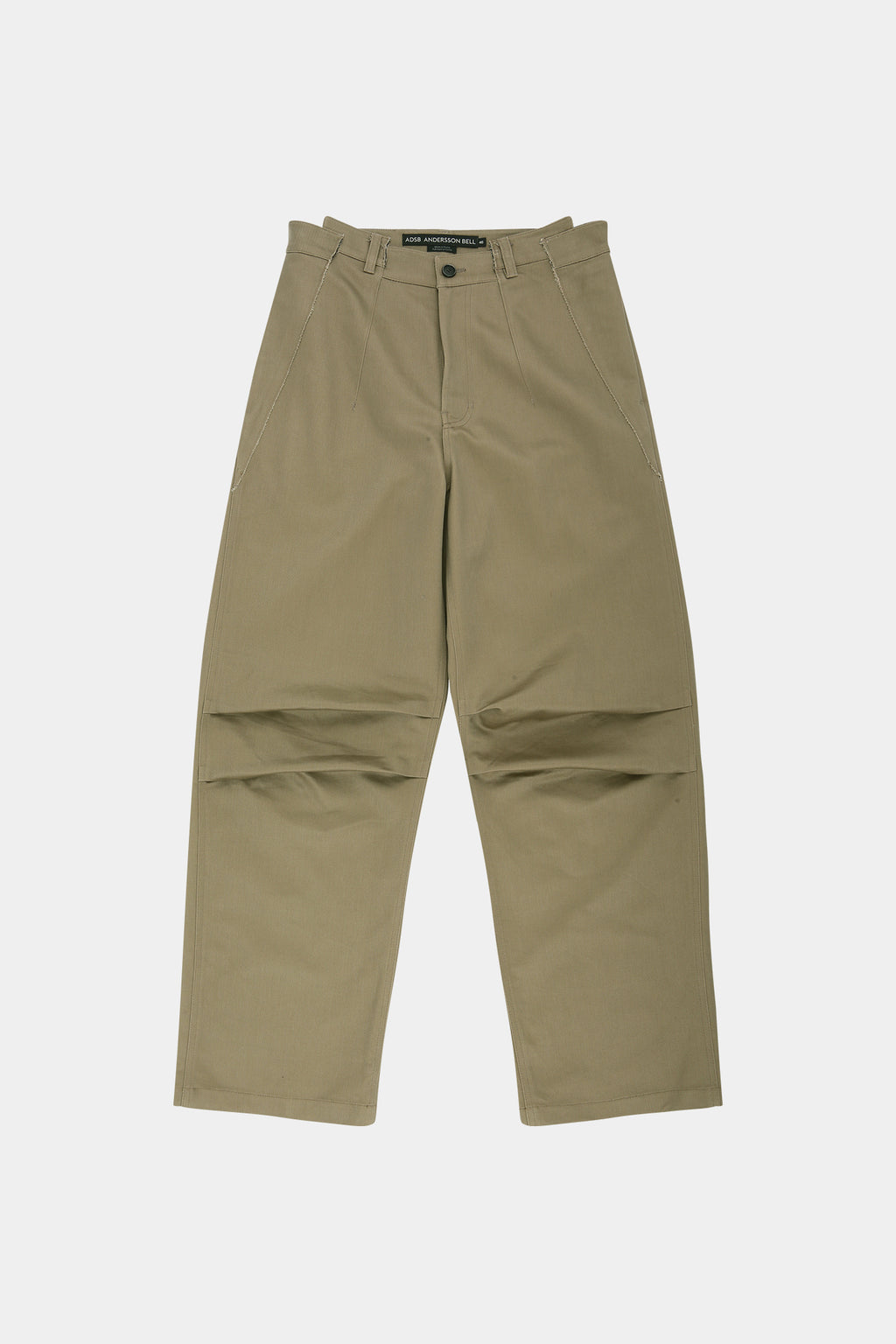 Andersson Bell - Cut-Out Wrap Wide-Leg Trousers (Beige) product image 10 | TRAB K-Fashion Australia