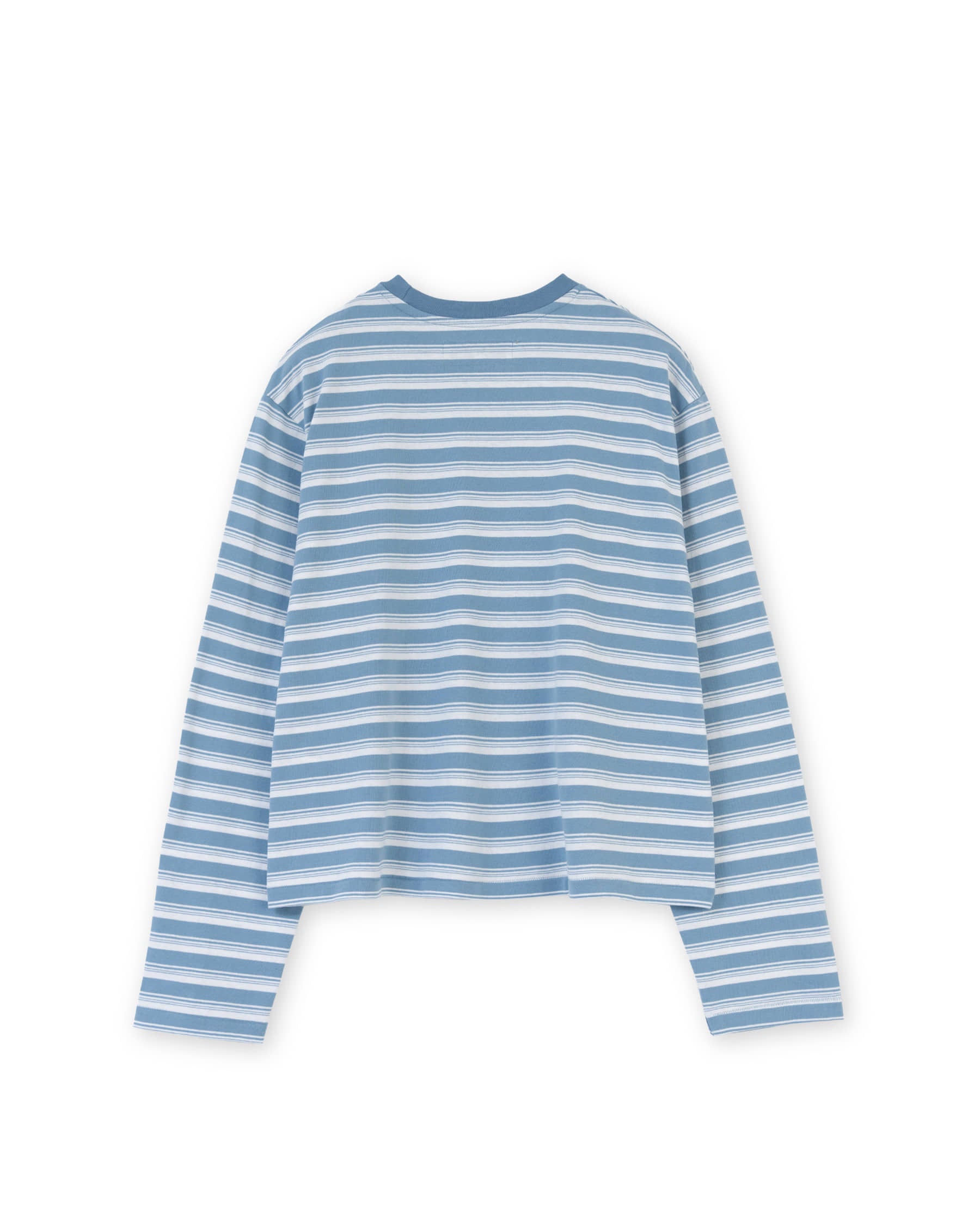 Brownyard - Waist Cut Long Sleeve (Blue Stripe) product image 5 | TRAB K-Fashion Australia