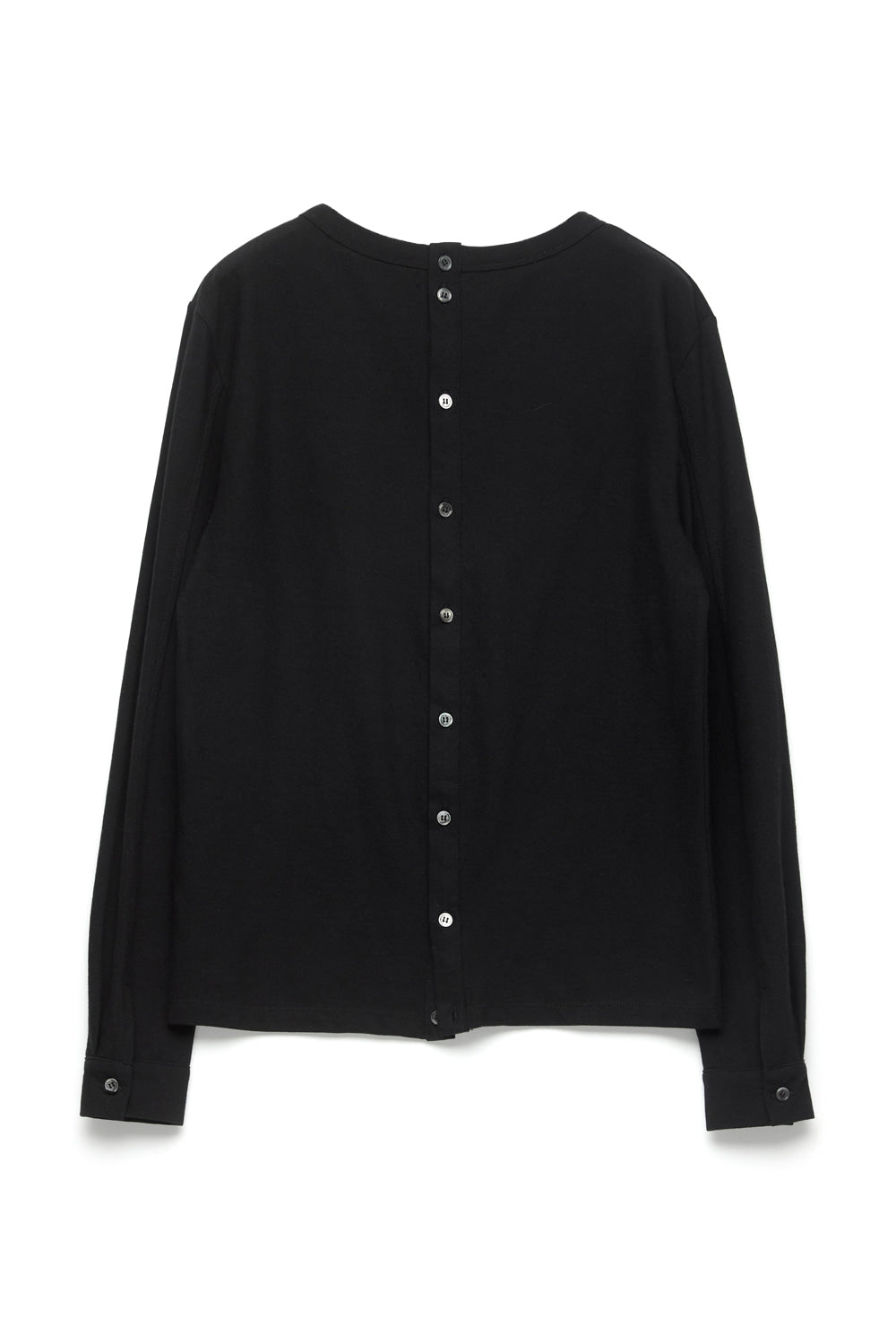 Hatchingroom - Triple Henley Neck Tee (Black) product image 2 | TRAB K-Fashion Australia