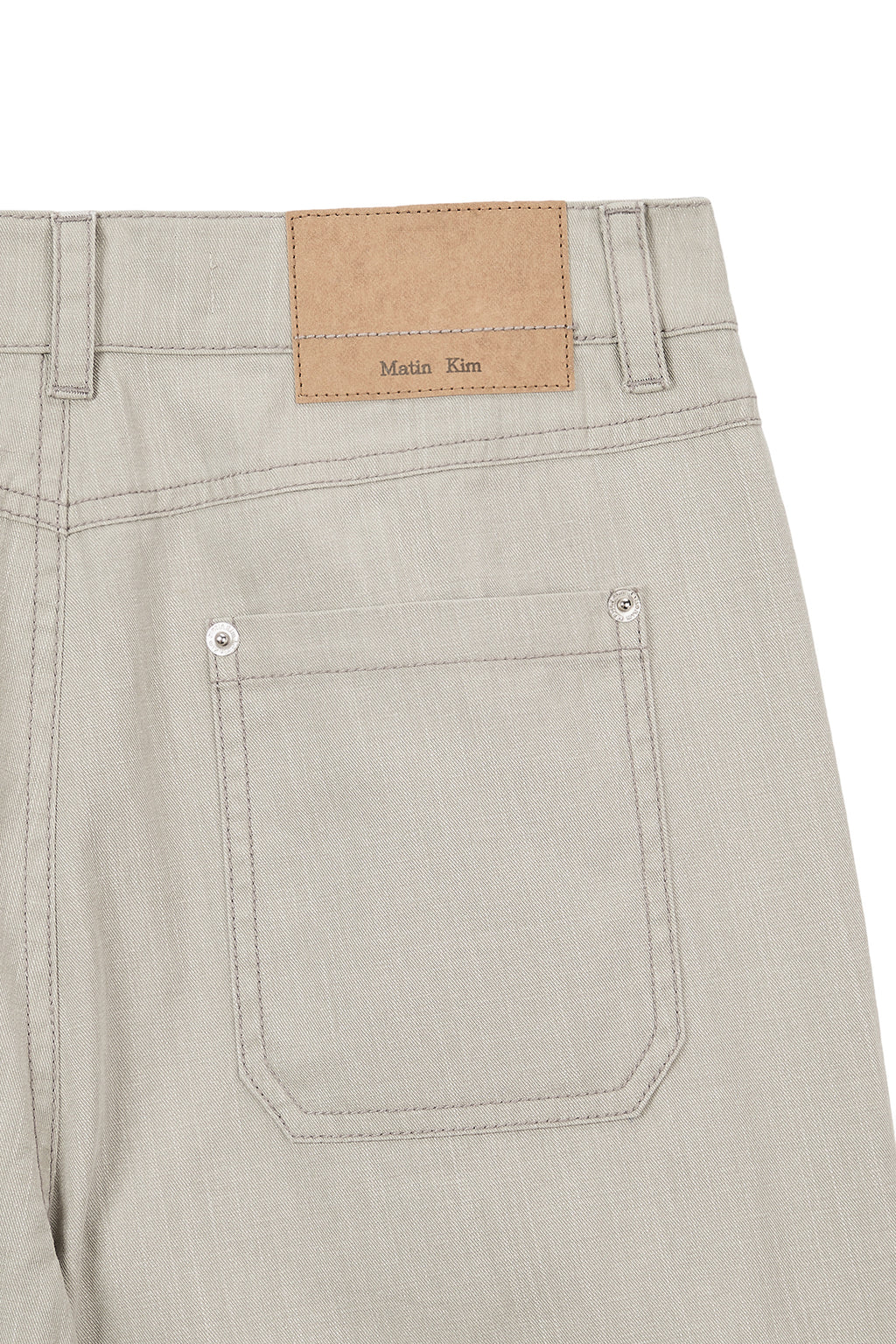Matin Kim - Side Pintuck Point Pants (Beige) product image 5 | TRAB K-Fashion Australia