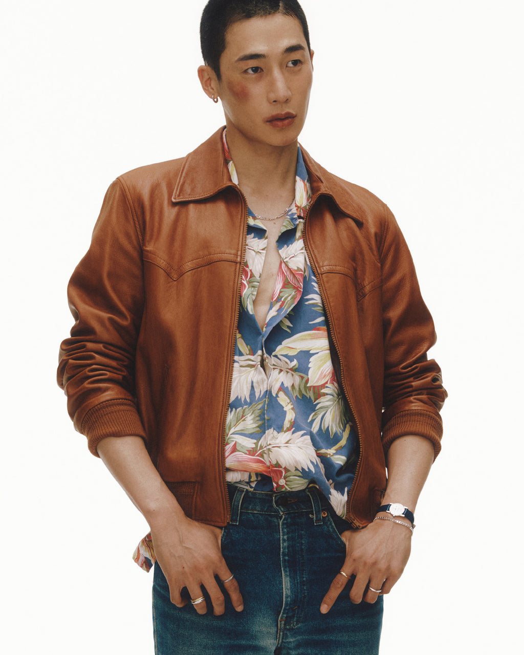 Numbering - 3 Sided Signet Ring (M) #7405 product image 3 | TRAB K-Fashion Australia