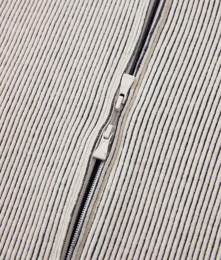 XLIM - Ep.9 01 Hoodie Zip Up (Ivory) product image 10 | TRAB K-Fashion Australia