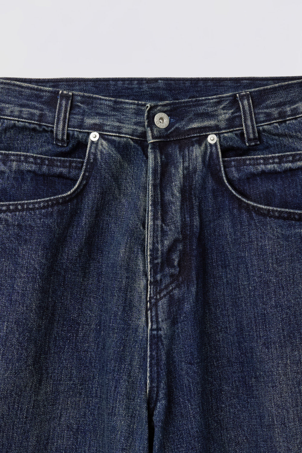 Hatchingroom - Regular Selvedge Jeans (Dark Blue) product image 3 | TRAB K-Fashion Australia
