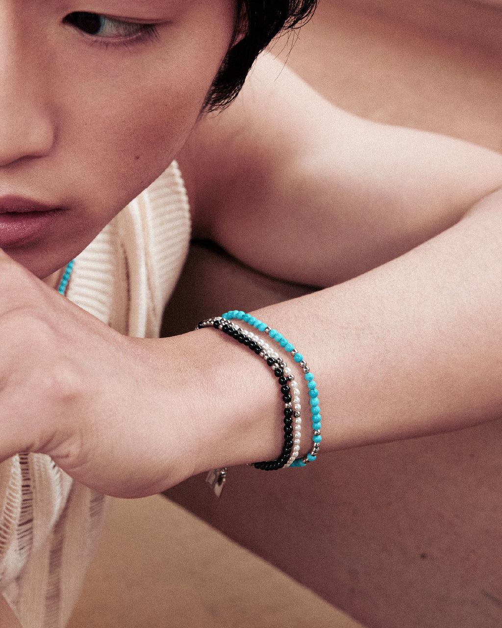 Numbering - Colored Beads Bracelet #5973 product image 3 | TRAB K-Fashion Australia