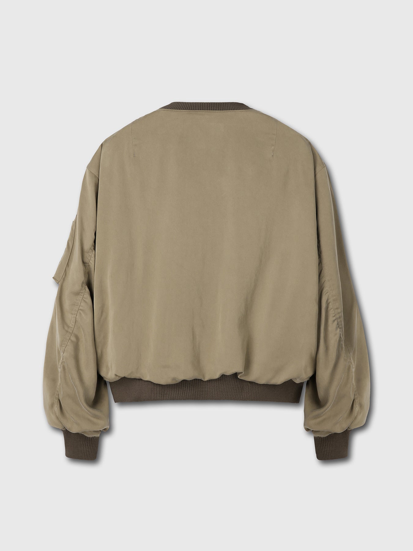 Tonywack - Rayon Twill Bomber Jacket (Sage) product image 7 | TRAB K-Fashion Australia