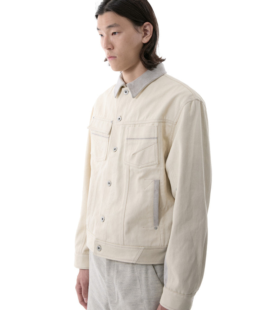XLIM - Ep.10 04 Jacket (Ivory) product image 3 | TRAB K-Fashion Australia