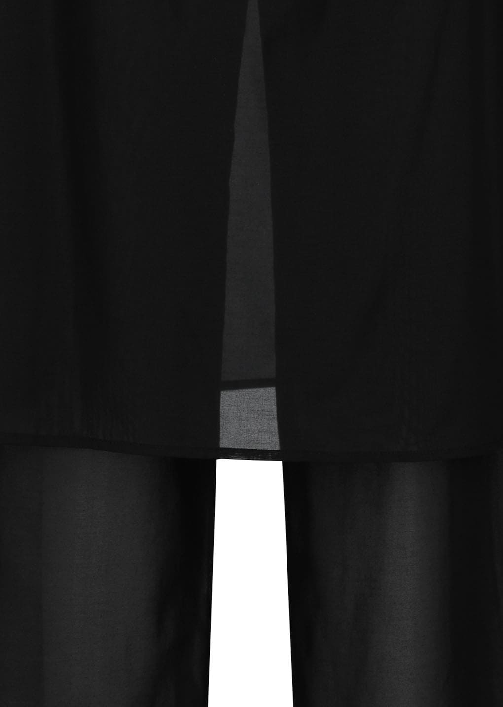 Amomento - Sheer Layered Pants (Black) product image 9 | TRAB K-Fashion Australia