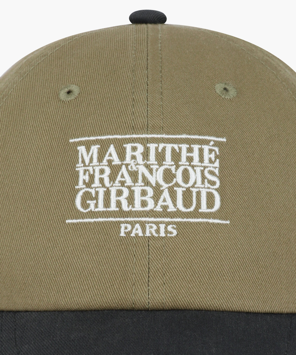 Marithe & Francois Girbaud - Small Classic Logo 6panel Color Block Cap (Gray) product image 3 | TRAB K-Fashion Australia
