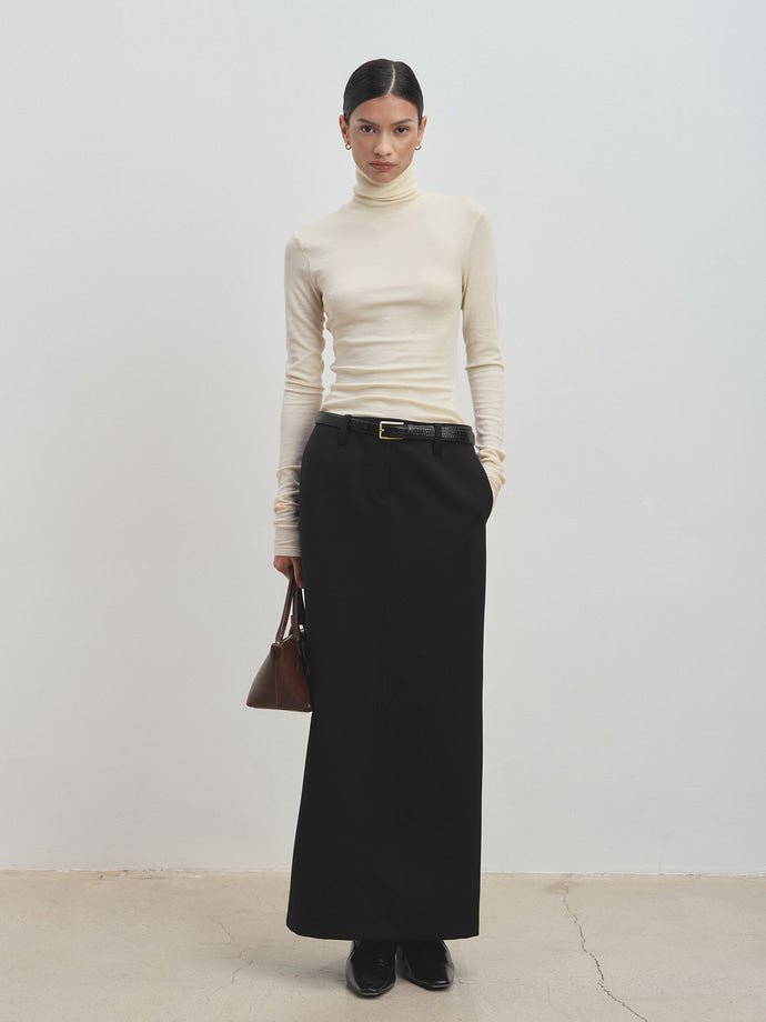 Tonywack - Slim-Fit Turtleneck (Ivory) product image 1 | TRAB K-Fashion Australia