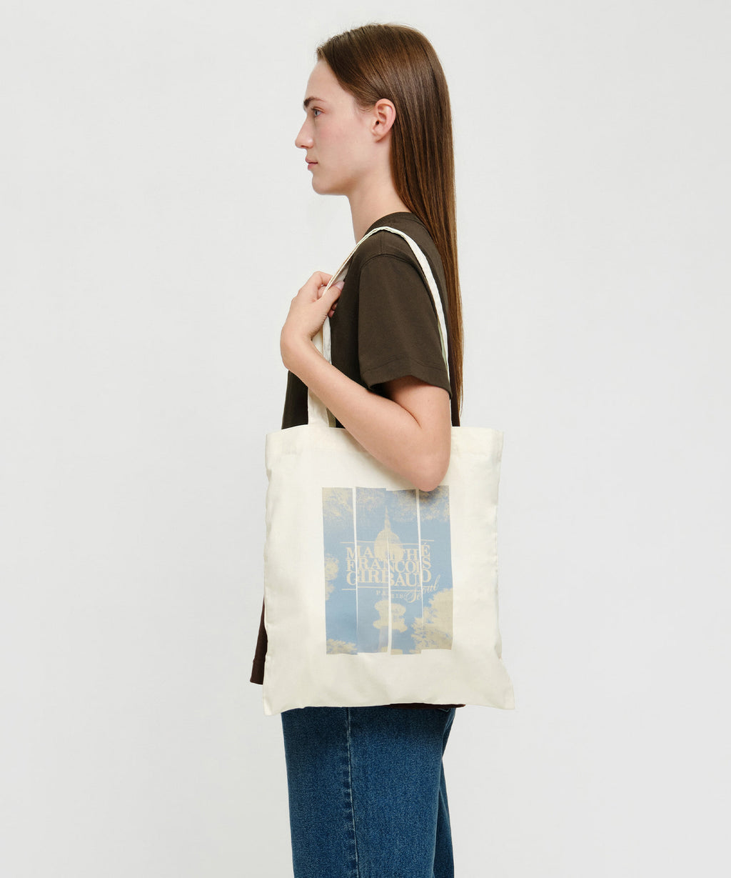 Marithe & Francois Girbaud - Seoul Exclusive Graphic Eco Bag (Ivory) product image 5 | TRAB K-Fashion Australia