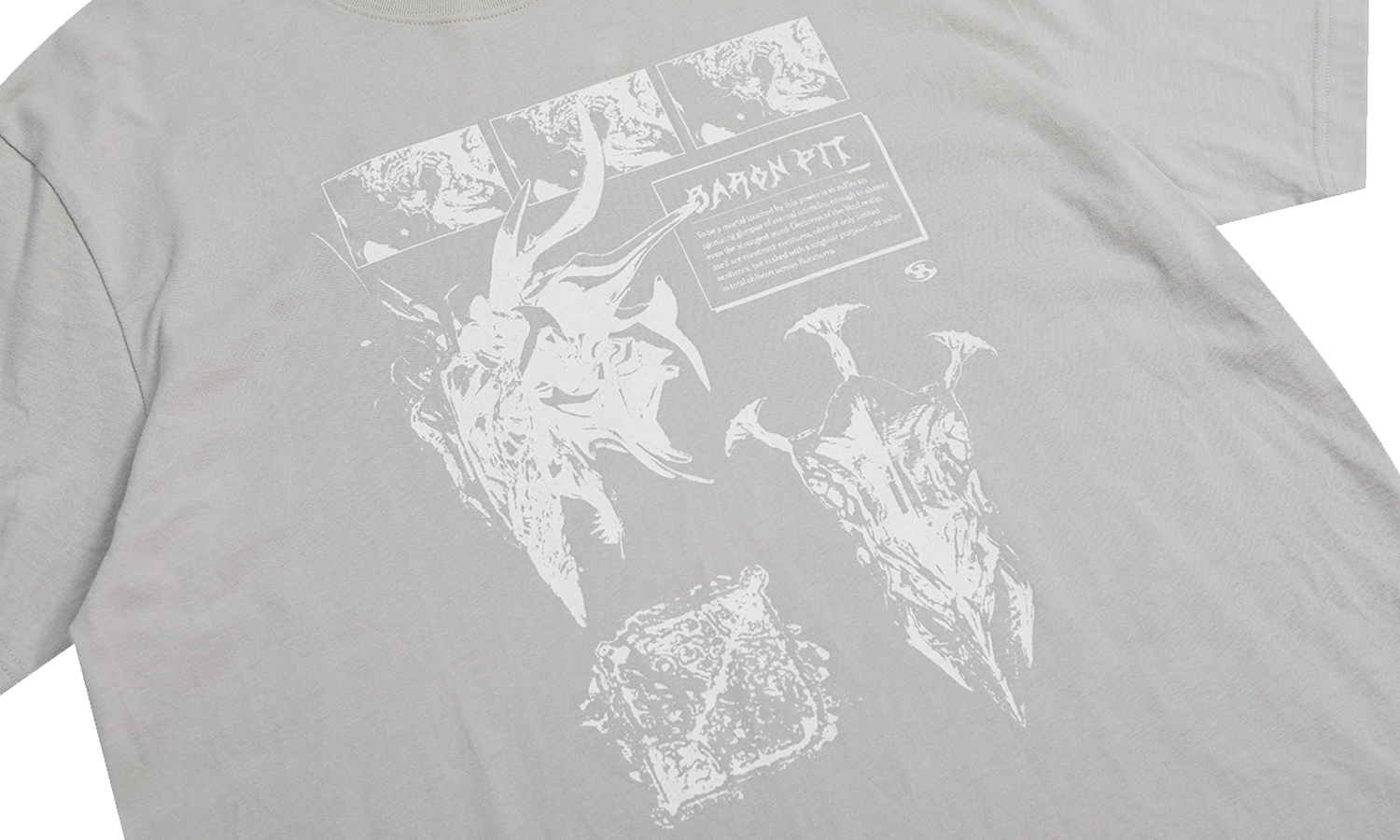 San San Gear - Baron Pit T-Shirt (Warm Grey) product image 10 | TRAB K-Fashion Australia