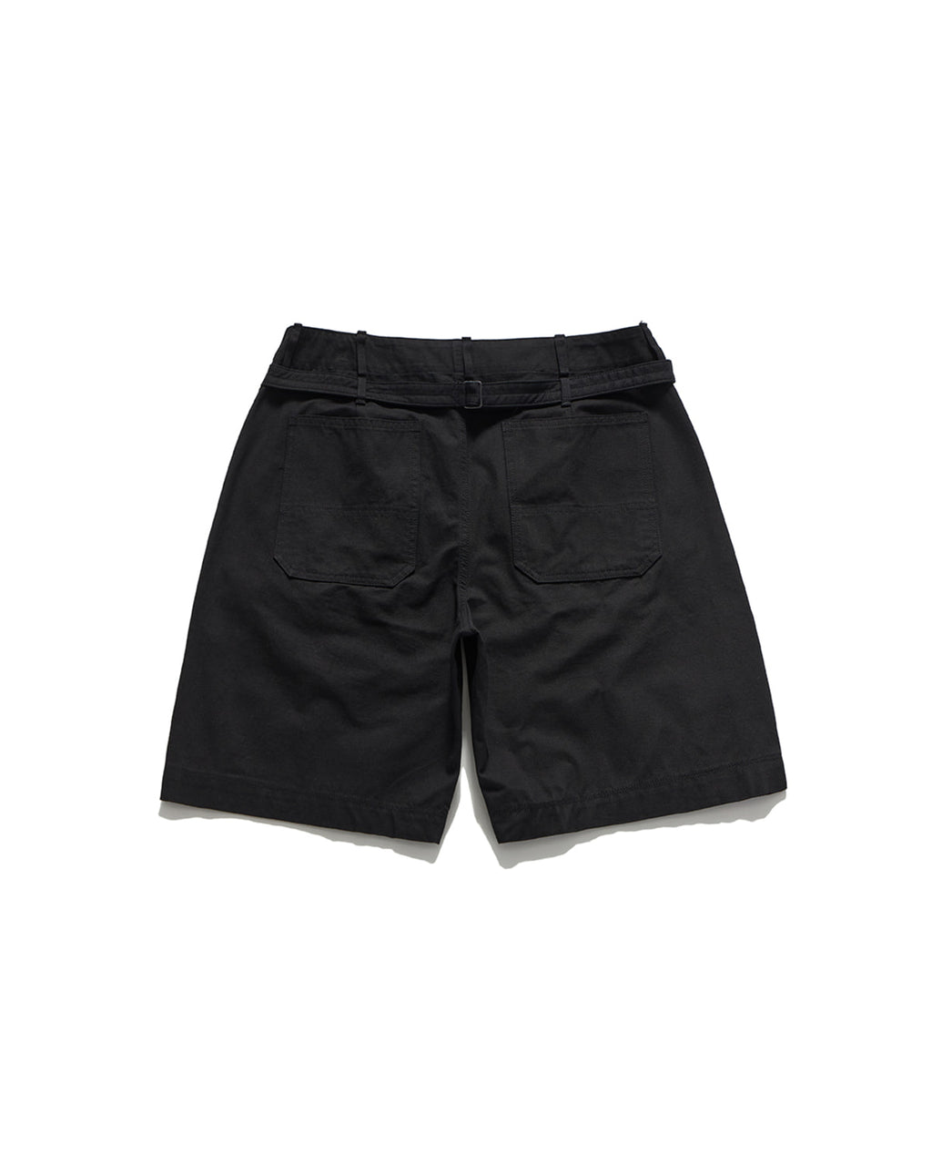 Eastlogue - Cinch Back Curved Shorts (Black) product image 6 | TRAB K-Fashion Australia
