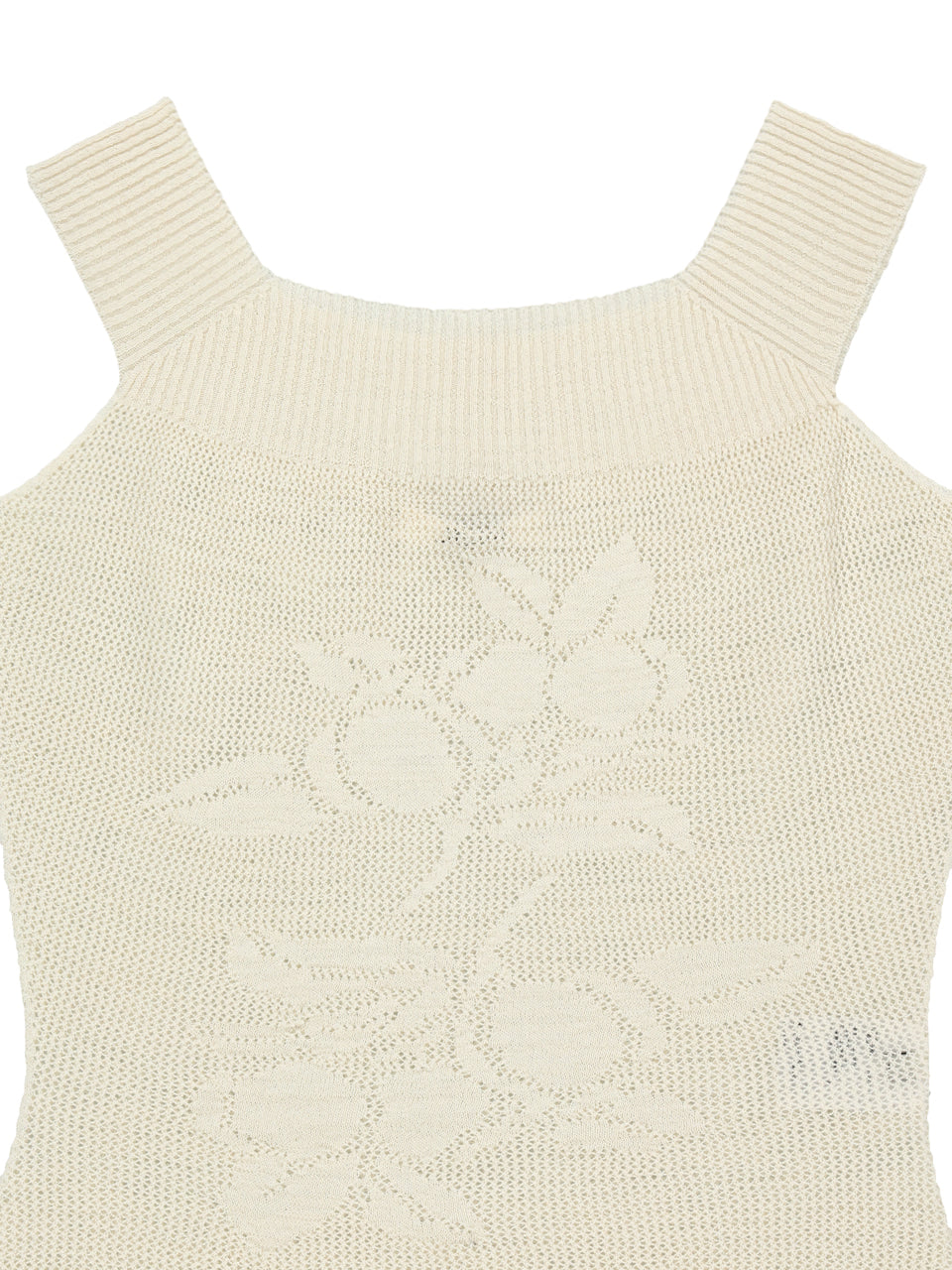Kijun - Plum Sheer Knit Top (Ivory) product image 10 | TRAB K-Fashion Australia