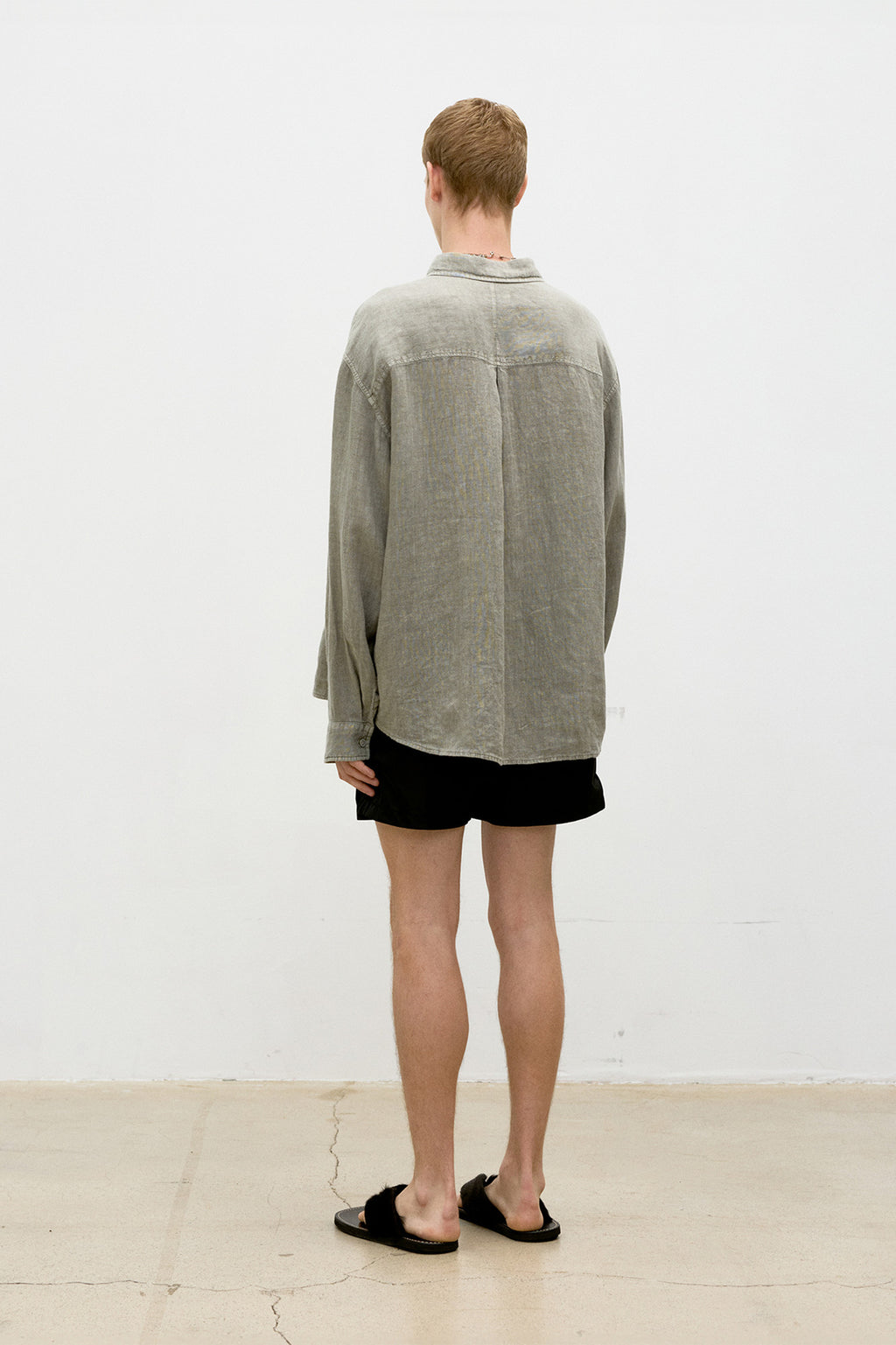Coor - Puckering Nylon Tech Shorts (Black) product image 4 | TRAB K-Fashion Australia