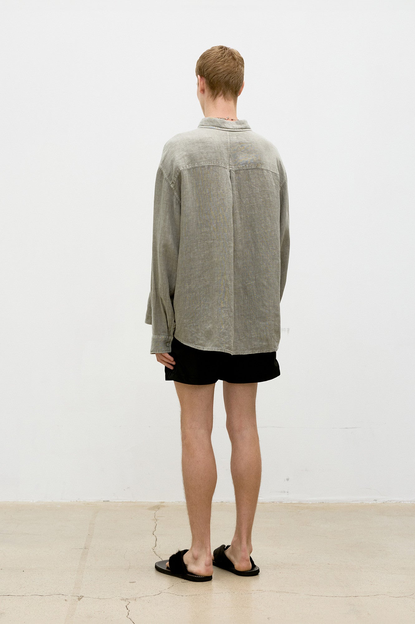 Coor - Puckering Nylon Tech Shorts (Black) product image 4 | TRAB K-Fashion Australia