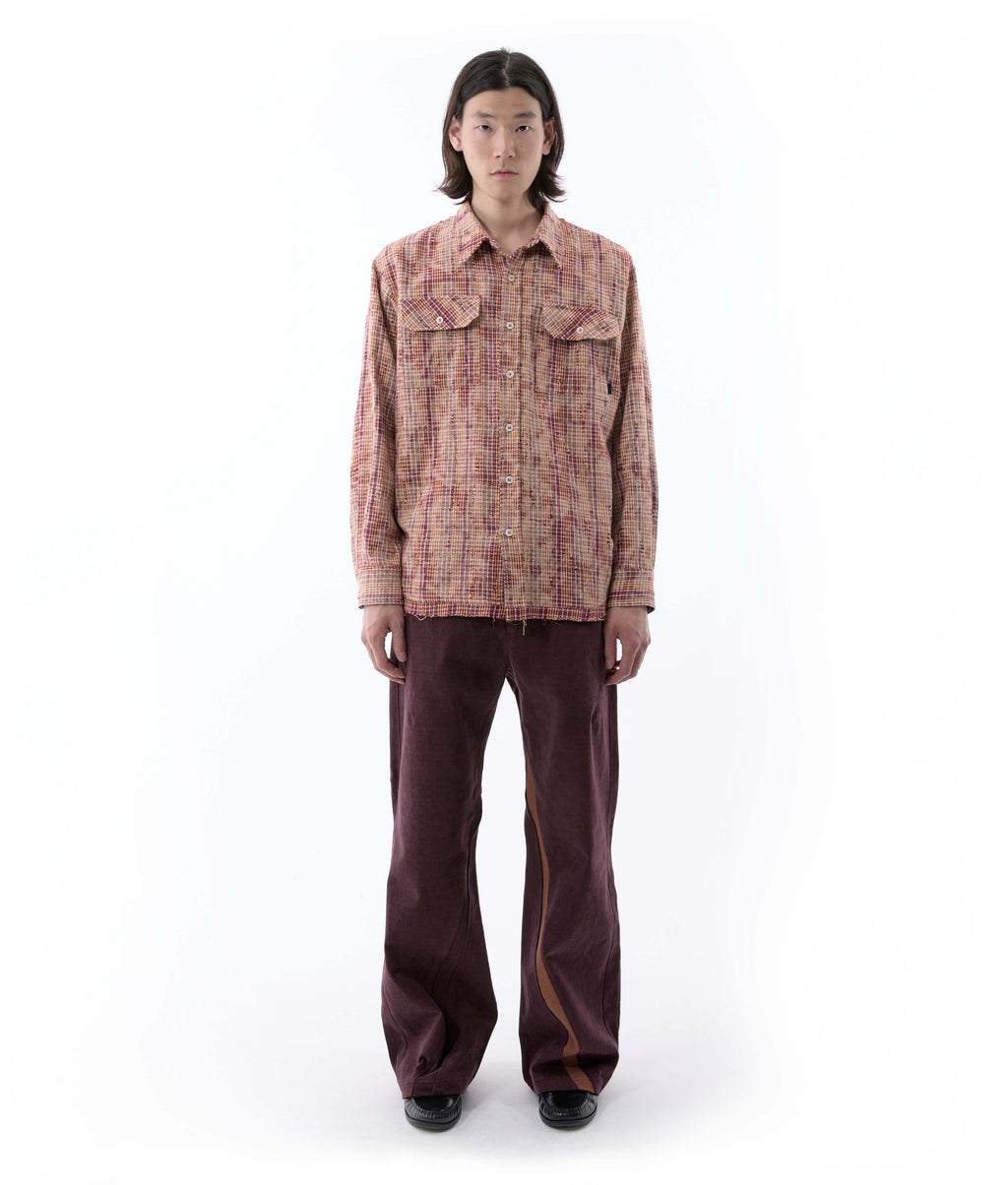XLIM - Ep.10 03 Trousers (Burgundy) product image 1 | TRAB K-Fashion Australia
