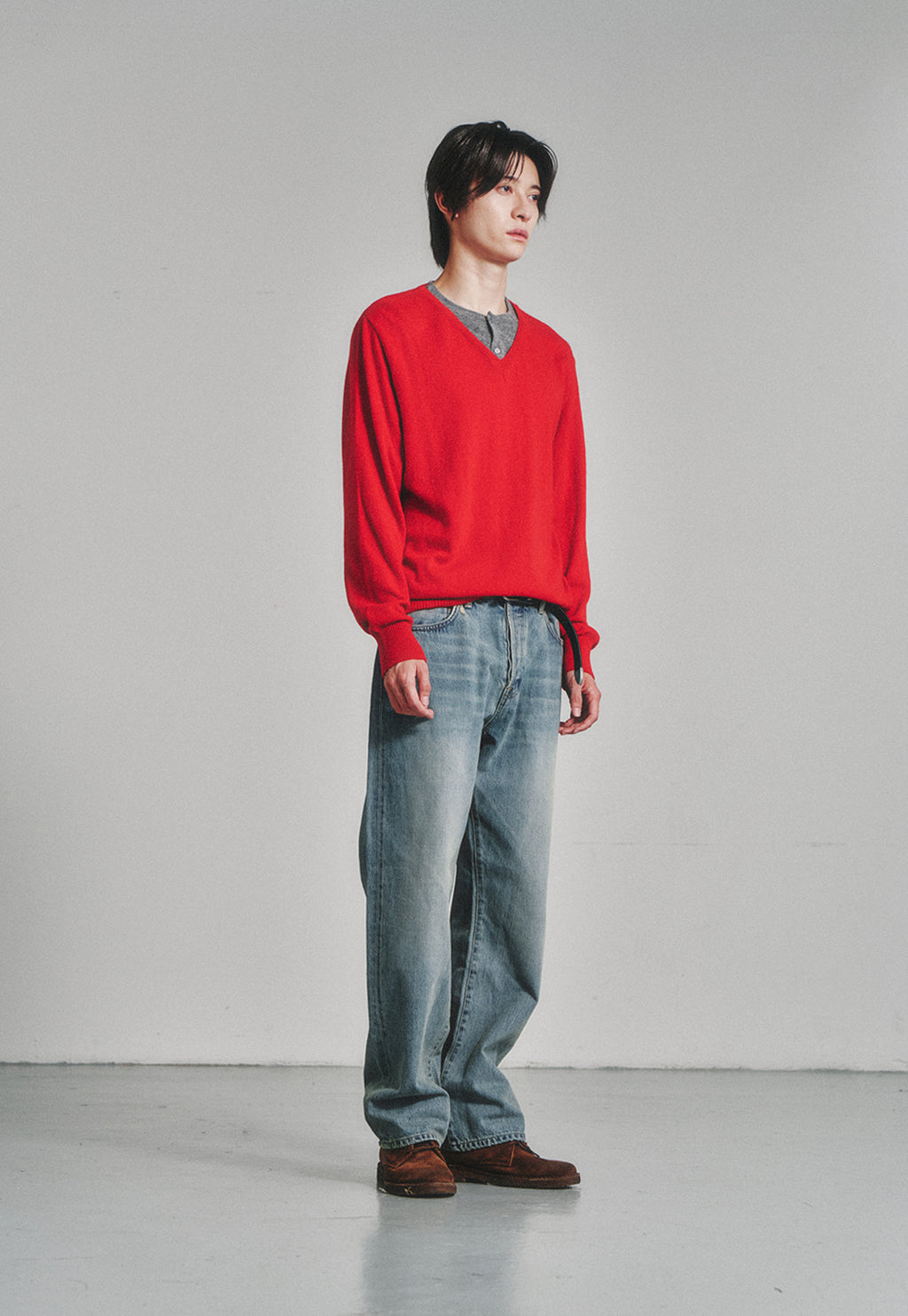Art if acts - Selvedge 5P Denim Pants (Light Indigo) product image 2 | TRAB K-Fashion Australia