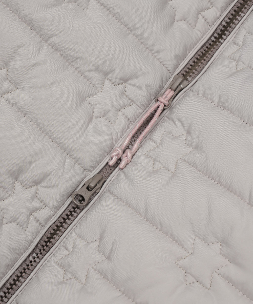Coyseio - Fluffy Light Padded Jacket (Light Beige) product image 17 | TRAB K-Fashion Australia