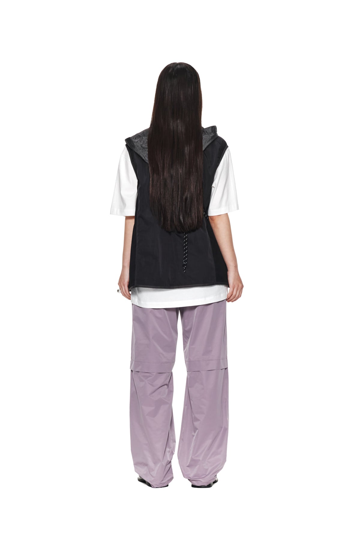 Matin Kim - Knee Zip Out Pocket Pants (Purple) product image 7 | TRAB K-Fashion Australia