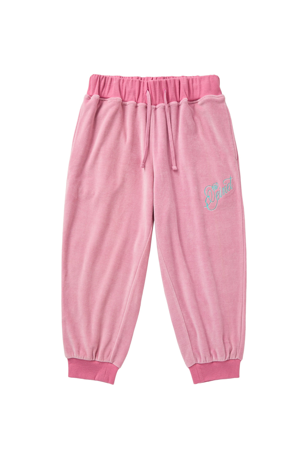 Deinet - Rose Typo Capri Jogger Pants (Pink) product image 11 | TRAB K-Fashion Australia