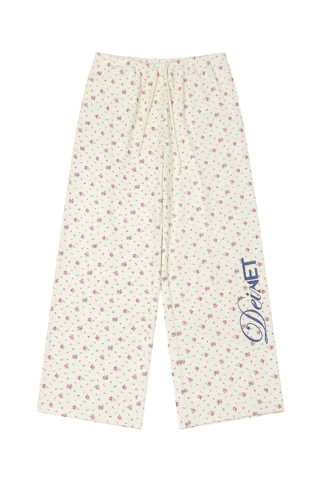 Deinet - Soft Waffle Flower Jersey Pants (Ivory) product image 10 | TRAB K-Fashion Australia