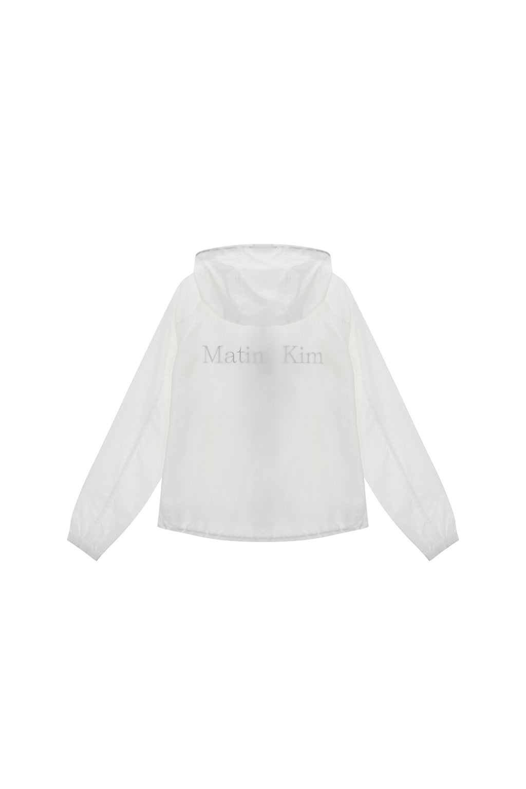 Matin Kim - Light Hoody Windbreaker (White) product image 2 | TRAB K-Fashion Australia