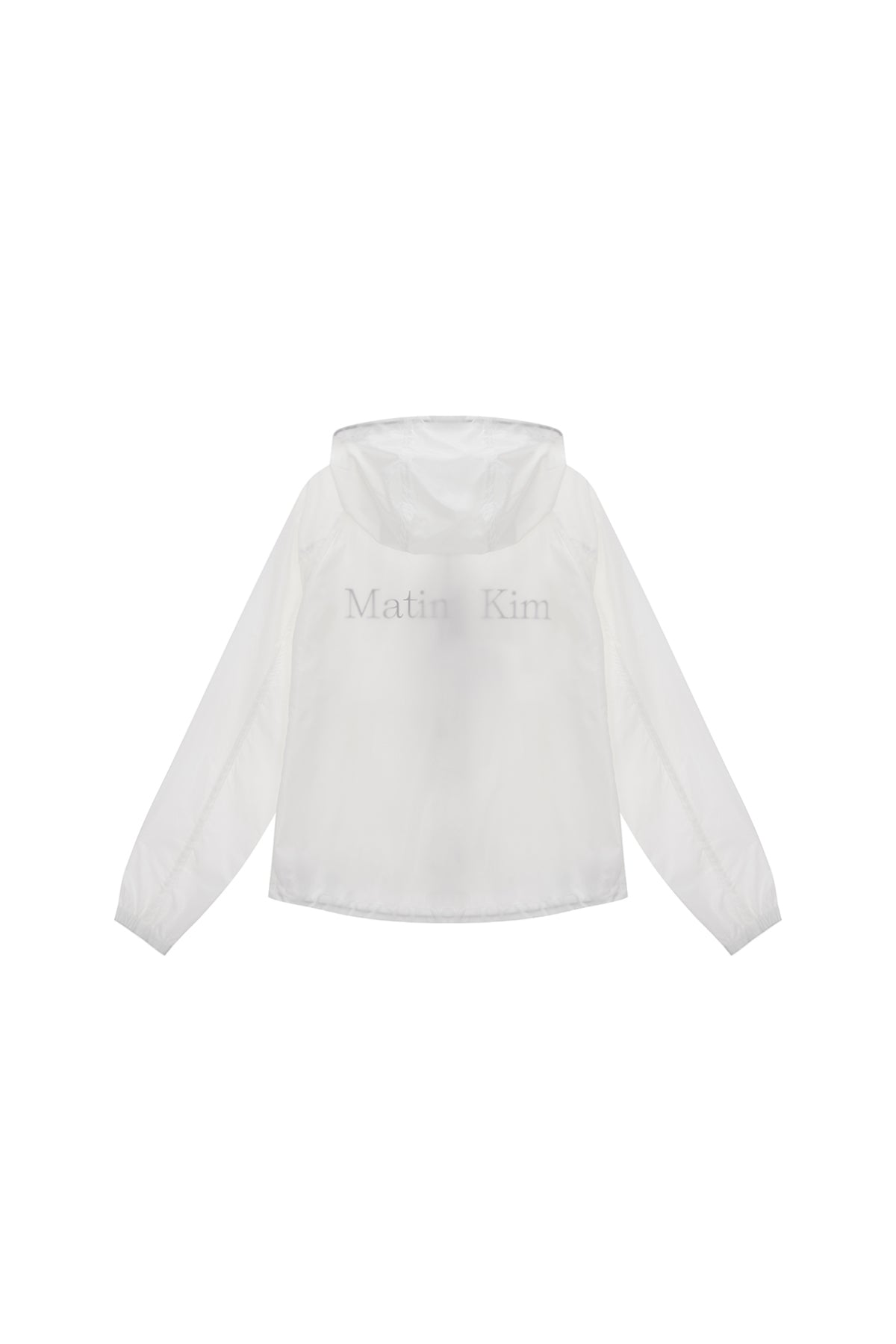 Matin Kim - Light Hoody Windbreaker (White) product image 2 | TRAB K-Fashion Australia
