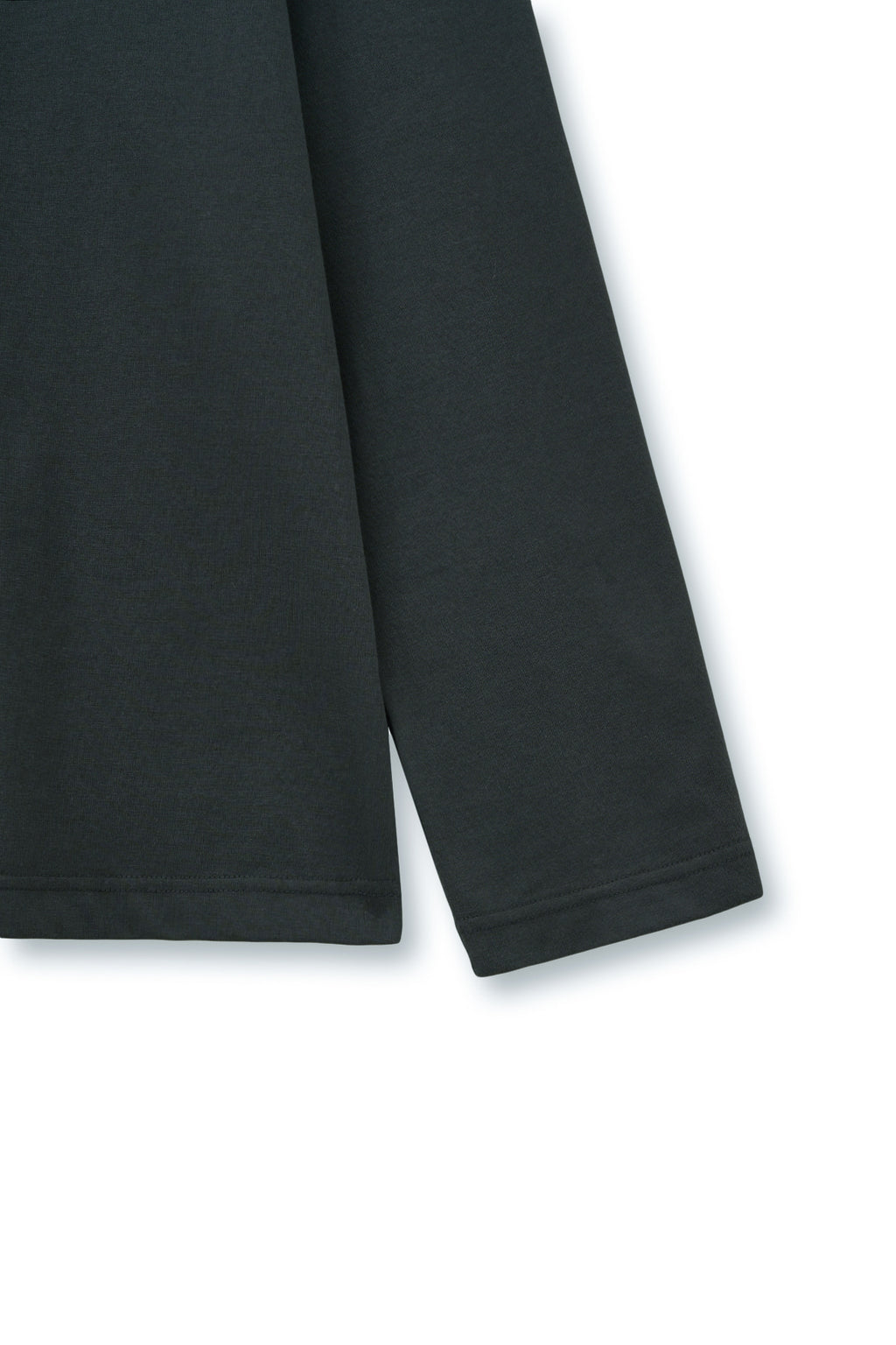 Matin Kim - Jacquard Graphic Long Sleeve Top (Charcoal) product image 4 | TRAB K-Fashion Australia