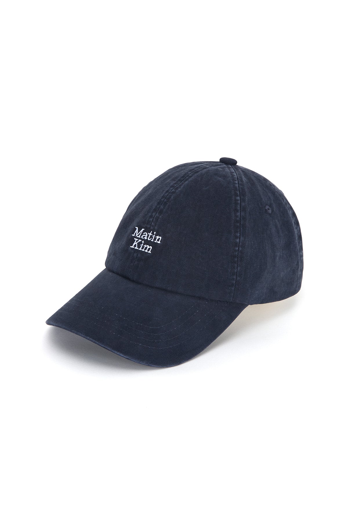 Matin Kim - Matin Mini Logo Ball Cap (Navy) product image 2 | TRAB K-Fashion Australia