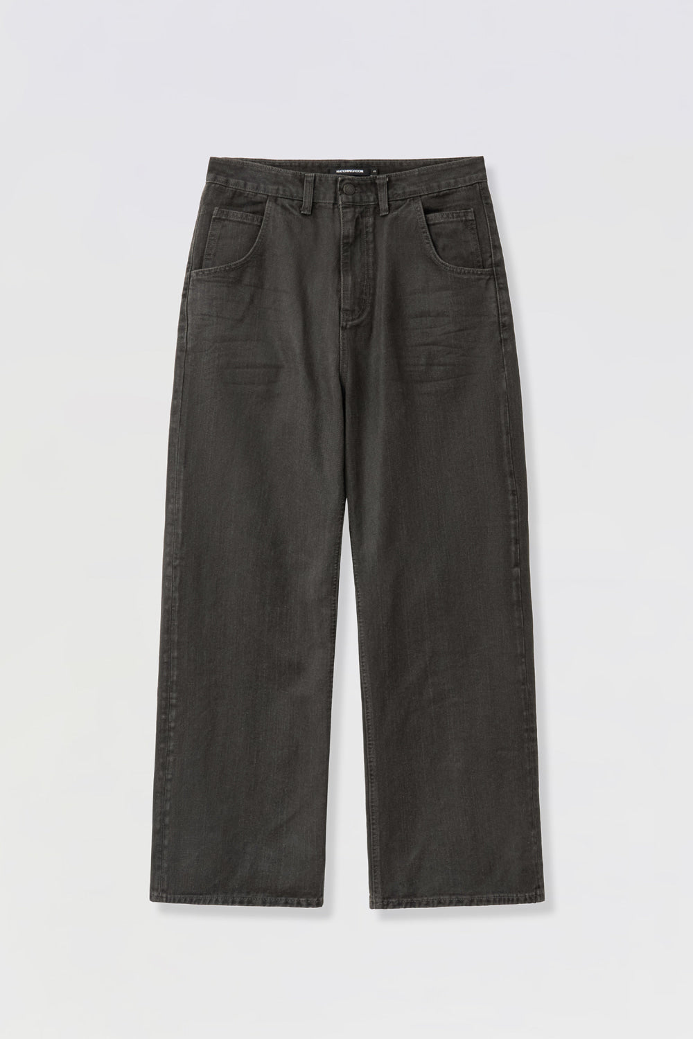 Hatchingroom - VTG Waxed Jeans (Charcoal) product image 1 | TRAB K-Fashion Australia