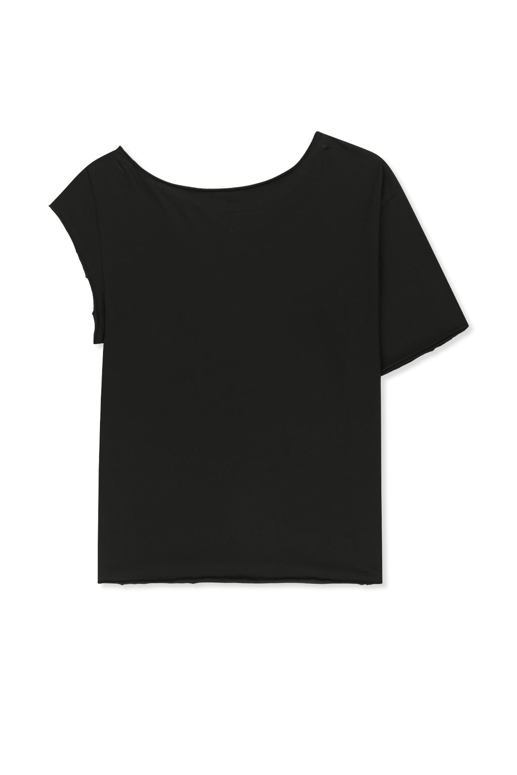 Matin Kim - Asymmetric Off Shoulder Top (Black) product image 2 | TRAB K-Fashion Australia