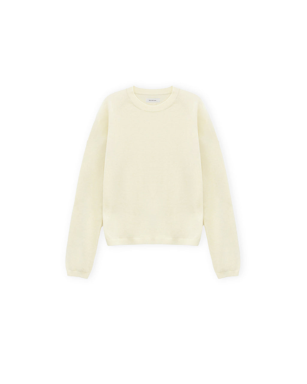 Brownyard - Super Fine Bound Neck Knit (Ivory) product image 4 | TRAB K-Fashion Australia