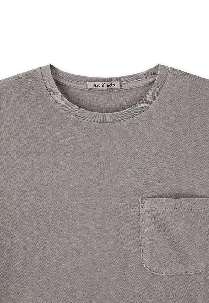 Art if acts - Cut Off T-Shirt (Mud) product image 8 | TRAB K-Fashion Australia