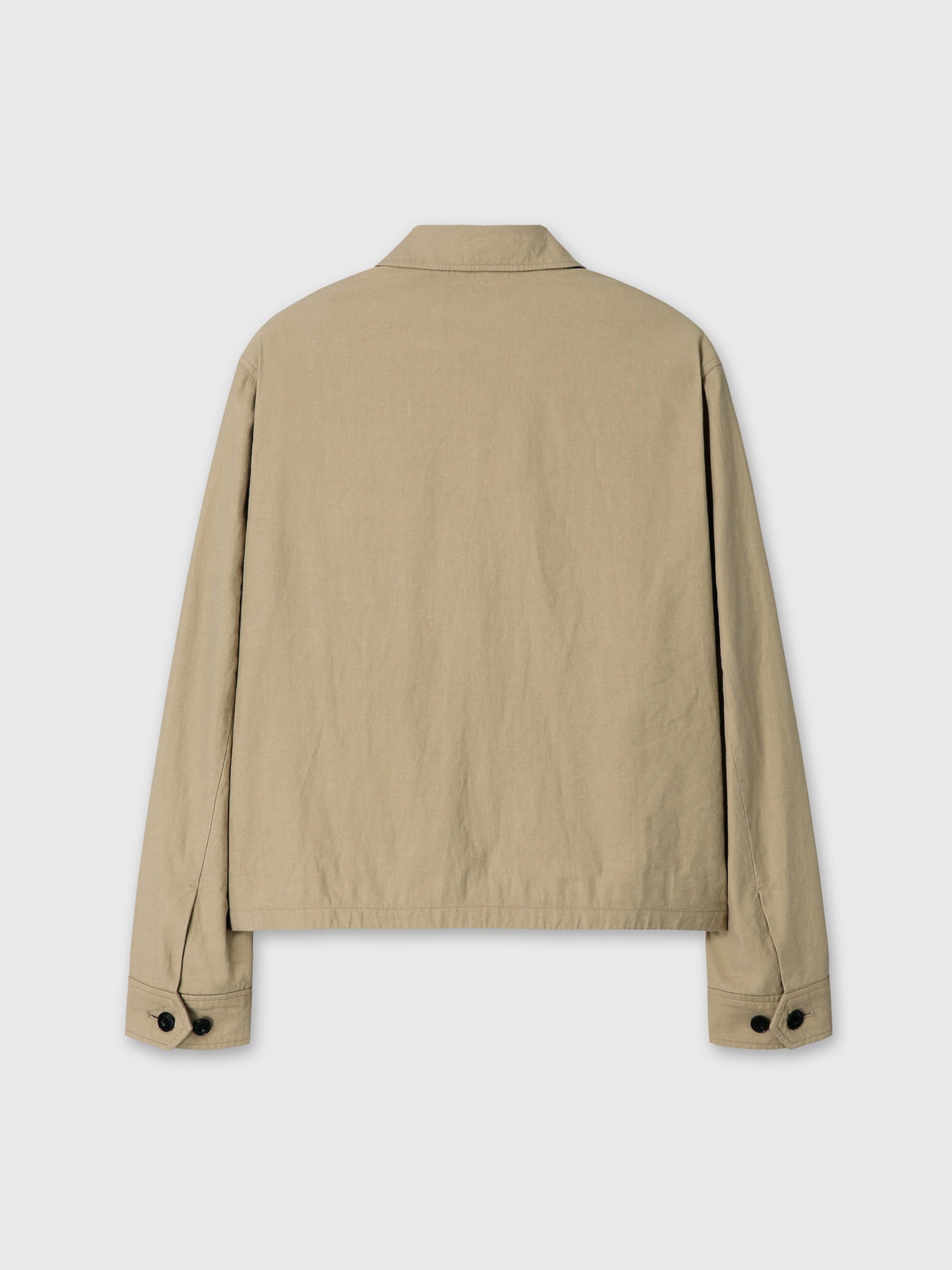 Tonywack - Cotton Linen Cropped Safari Jacket (Sand) product image 12 | TRAB K-Fashion Australia