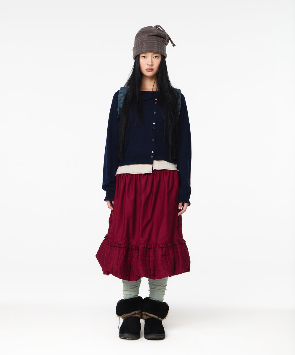 Coyseio - Boucle Knit Backpack (Blue) product image 9 | TRAB K-Fashion Australia