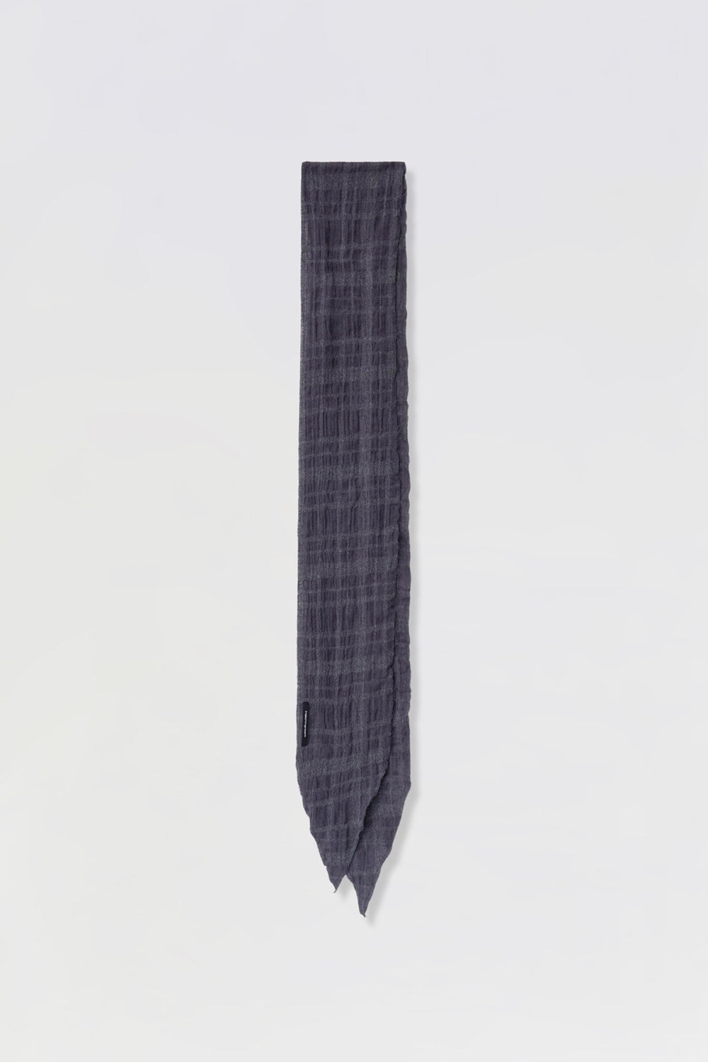 Hatchingroom - Crinkle Gauze Muffler (Charcoal) product image 2 | TRAB K-Fashion Australia