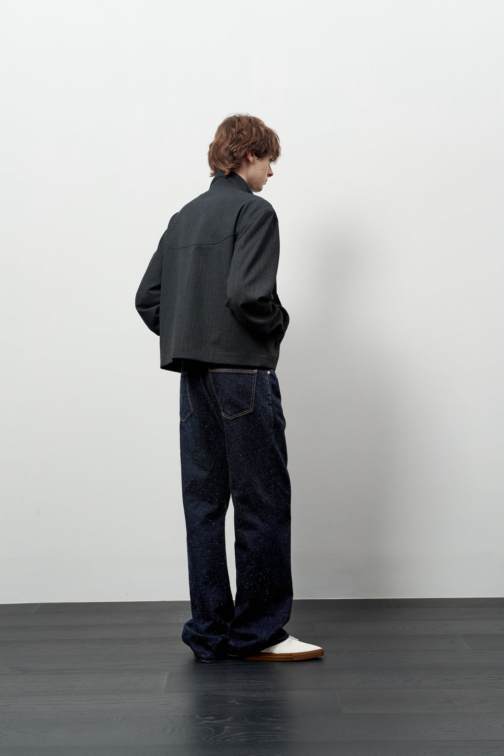Stu - Husk Straight Indigo Denim Pants (Blue) product image 3 | TRAB K-Fashion Australia