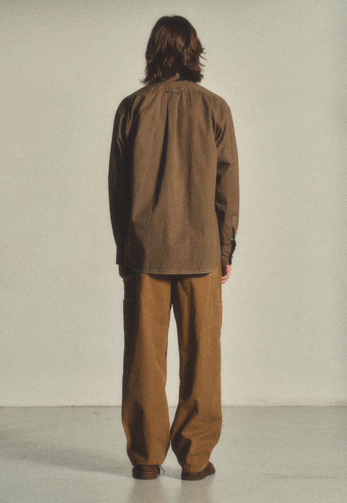 Art if acts - Padre Garment-dyed Shirt (Brown) product image 3 | TRAB K-Fashion Australia