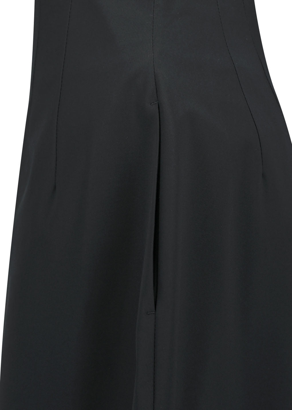 Amomento - Curved Silhouette Skirt (Black) product image 6 | TRAB K-Fashion Australia