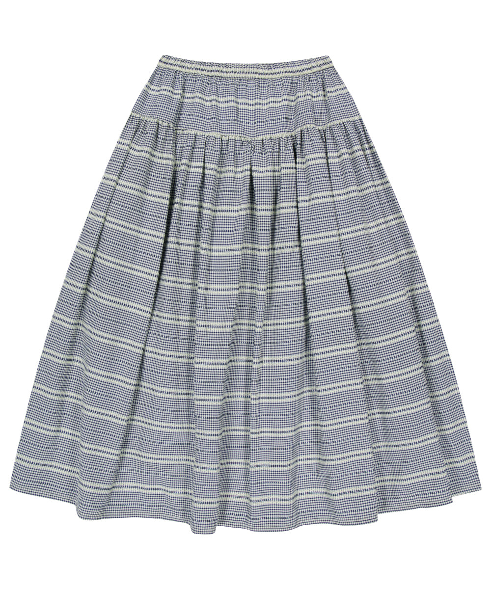 Coyseio - Wide Shirring Skirt (Navy) product image 17 | TRAB K-Fashion Australia