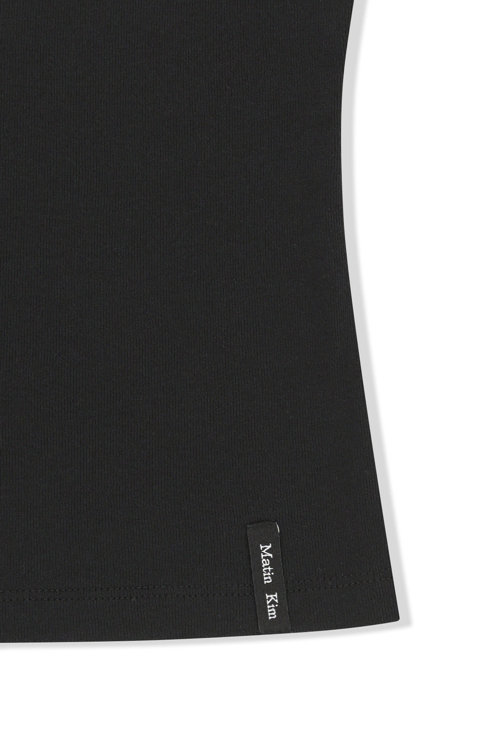 Matin Kim - 3/4 Sleeve Top & Tank Layered Set (Black) product image 6 | TRAB K-Fashion Australia