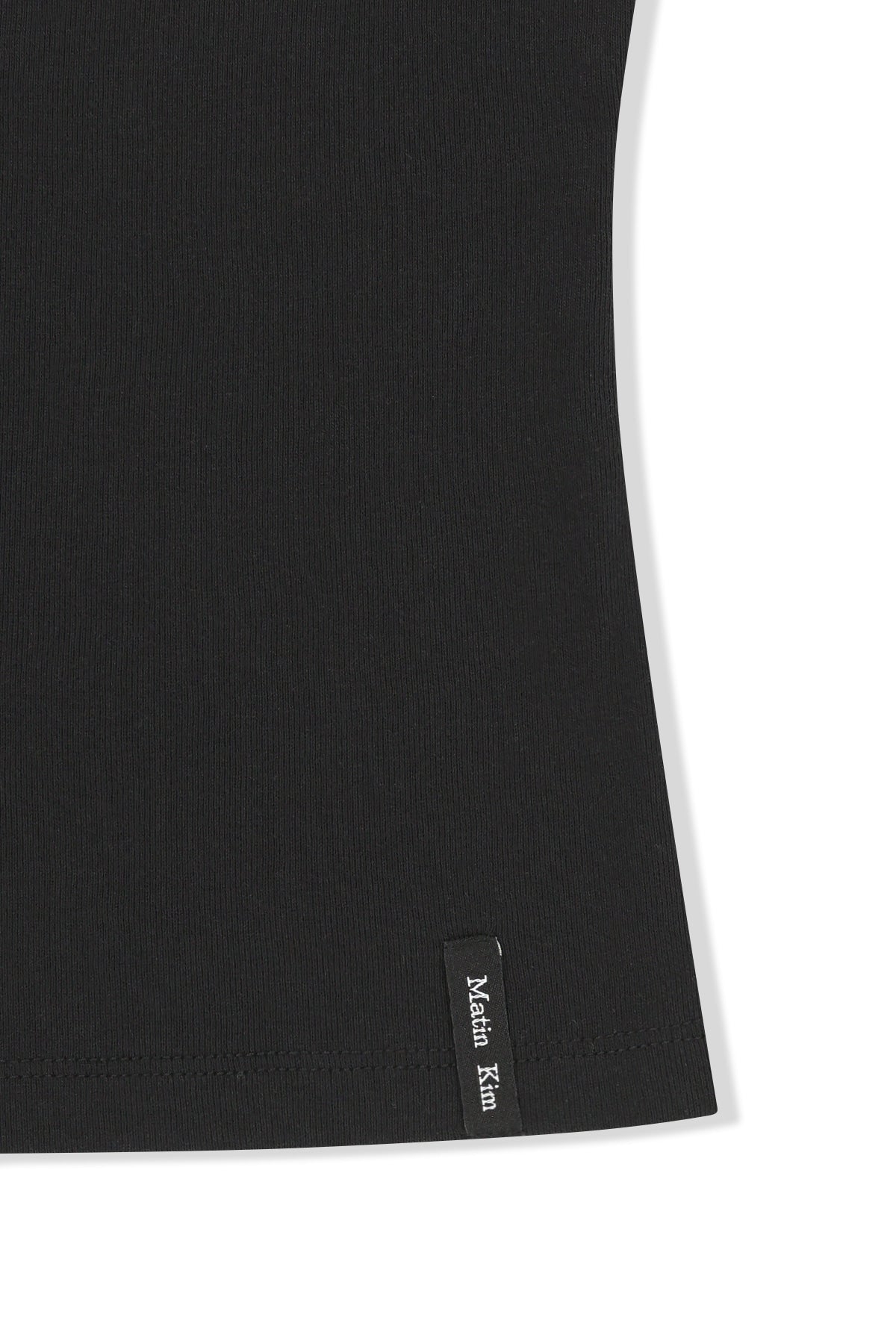 Matin Kim - 3/4 Sleeve Top & Tank Layered Set (Black) product image 6 | TRAB K-Fashion Australia