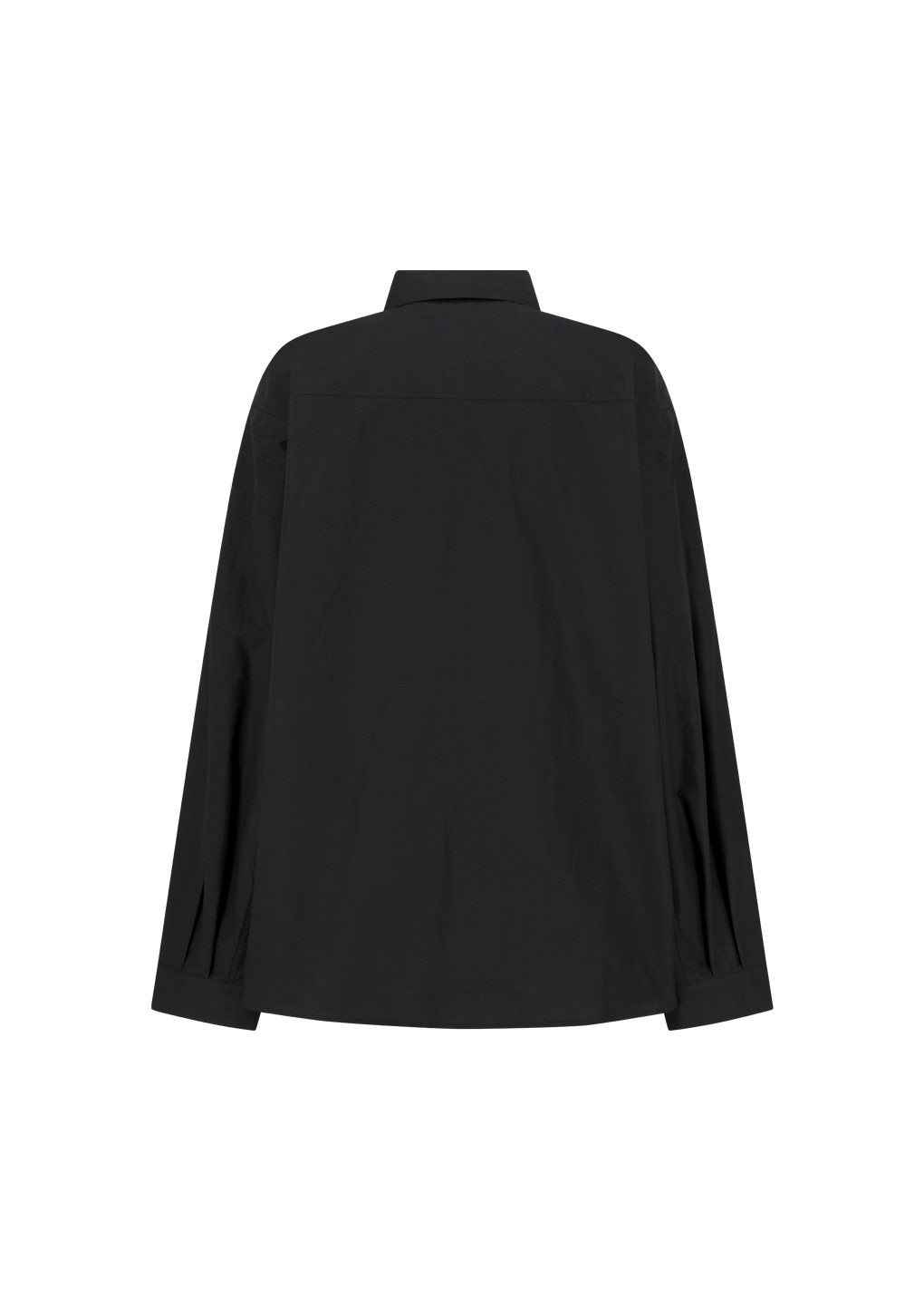 Amomento - Neck shirring shirt (Black) product image 17 | TRAB K-Fashion Australia
