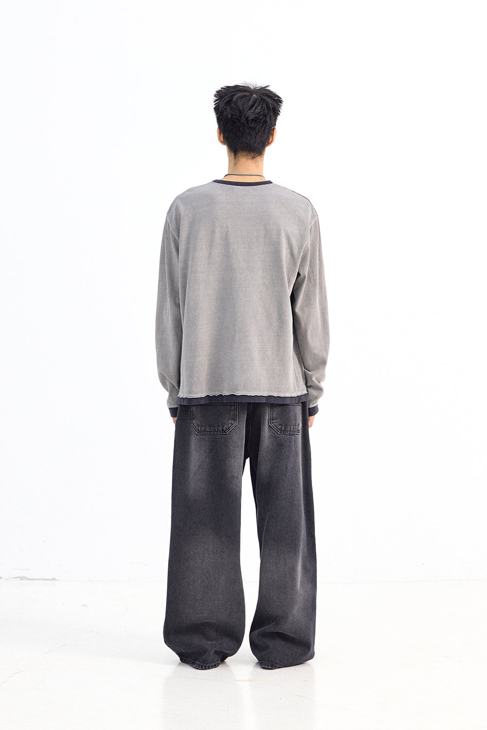 Hatchingroom - Wrap Jeans (Black) product image 11 | TRAB K-Fashion Australia