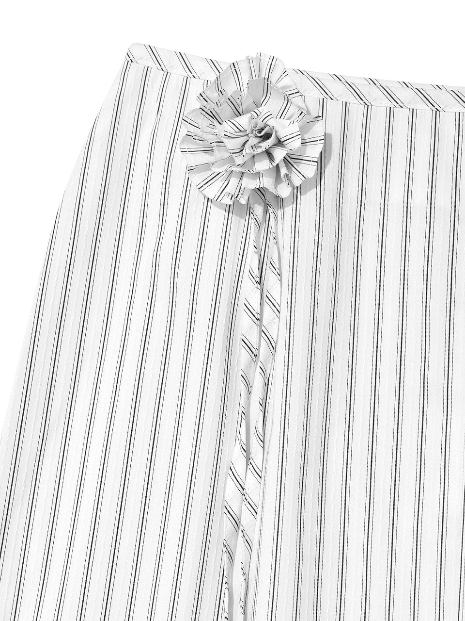 Kijun - Stripe Corsage Long Skirt Off-White Stripe product image 8 | TRAB K-Fashion Australia