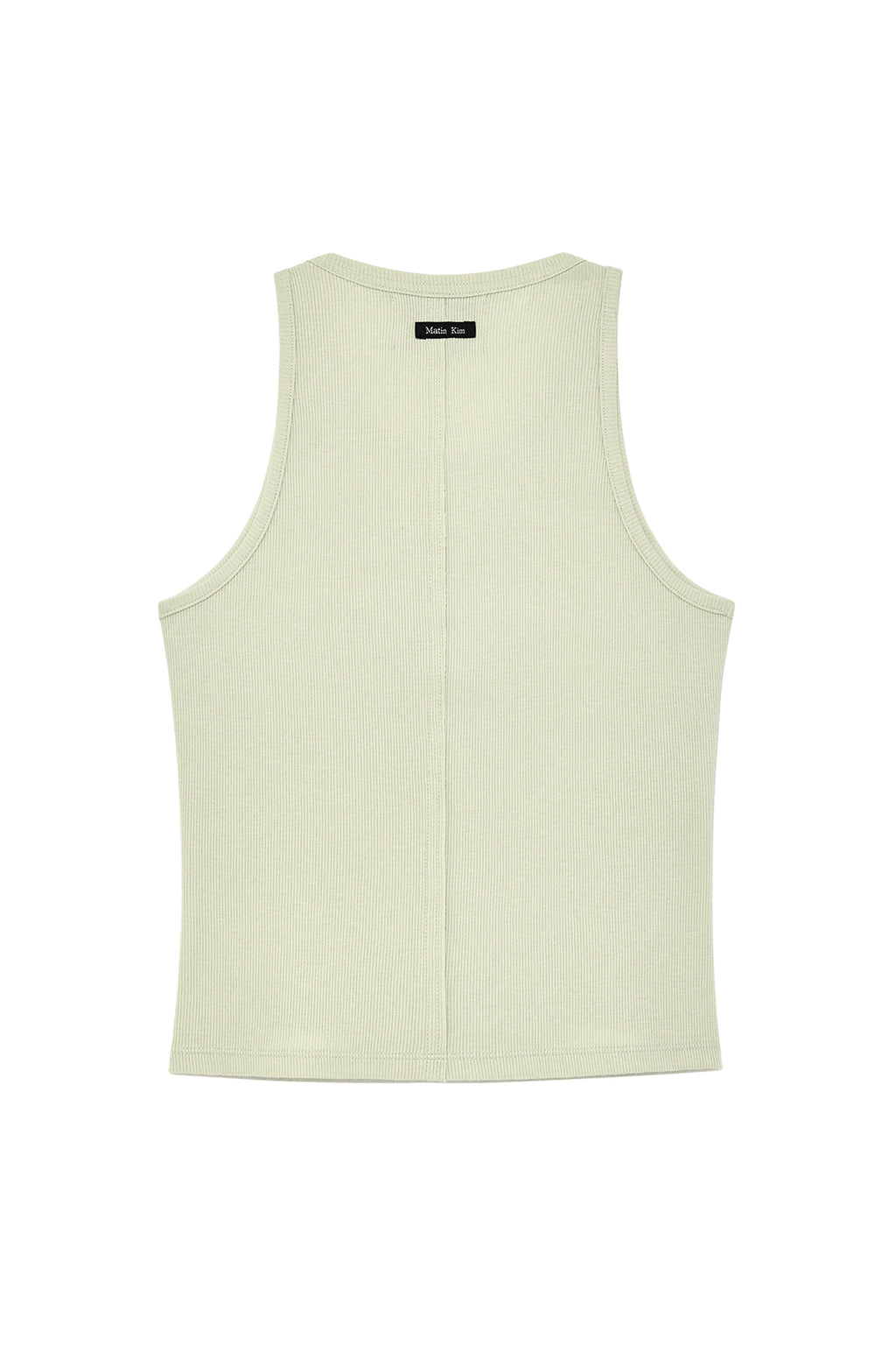 Matin Kim - Vintage Logo Printing Sleeveless Top (Light Green) product image 2 | TRAB K-Fashion Australia