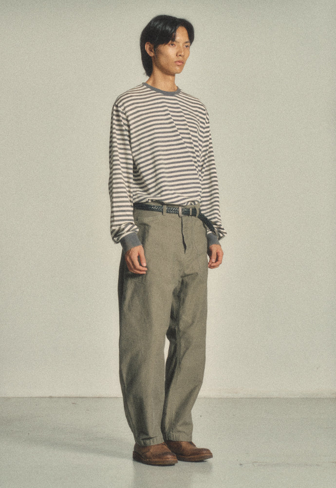 Art if acts - Back Satin M-35 Pants (Sage Green) product image 2 | TRAB K-Fashion Australia