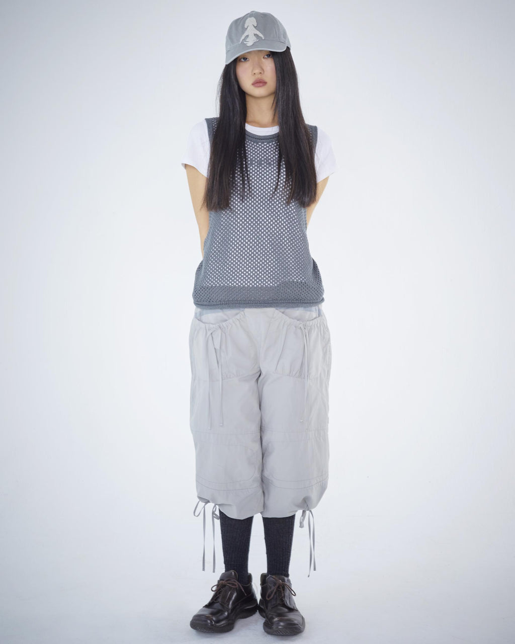Coyseio - Scasi Sleeveless Knit (Charcoal) product image 9 | TRAB K-Fashion Australia