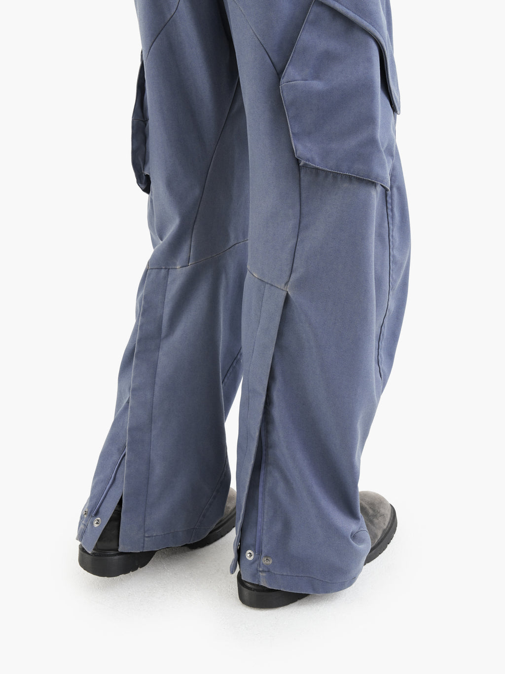 Jiyong Kim - Multi Pocket Trousers (Blue) product image 6 | TRAB K-Fashion Australia