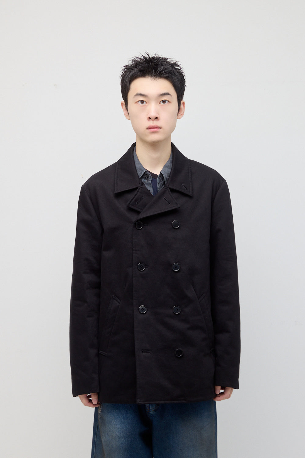 Hatchingroom - Pea Coat (Black) product image 8 | TRAB K-Fashion Australia
